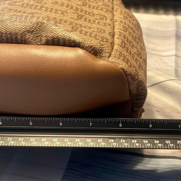 Juicy Couture Modern Chic Medium Macroon Dot Backpack- Brown 🔥EUC🔥 - Picture 14 of 15